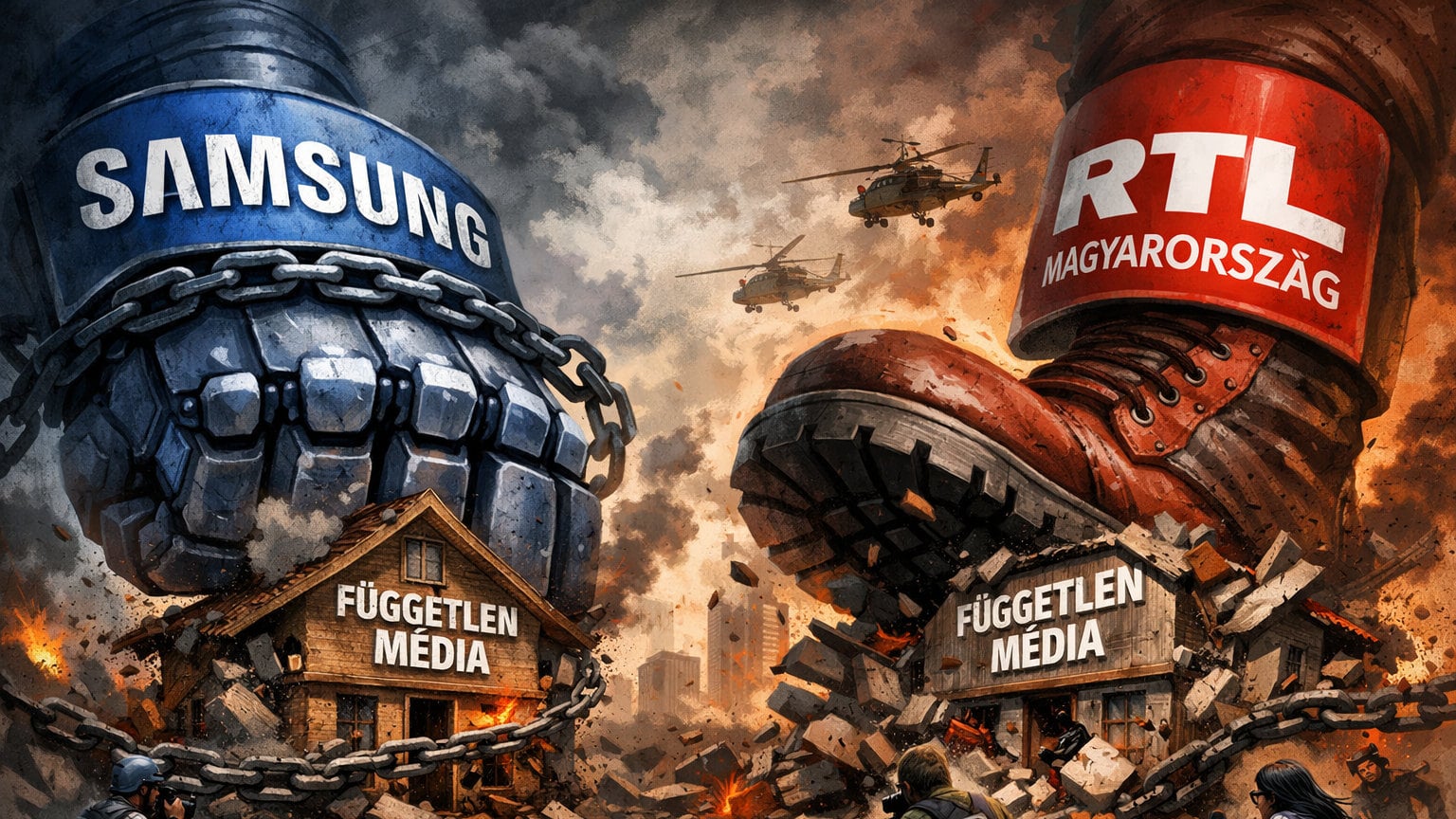 Samsung és RTL VS független sajtó