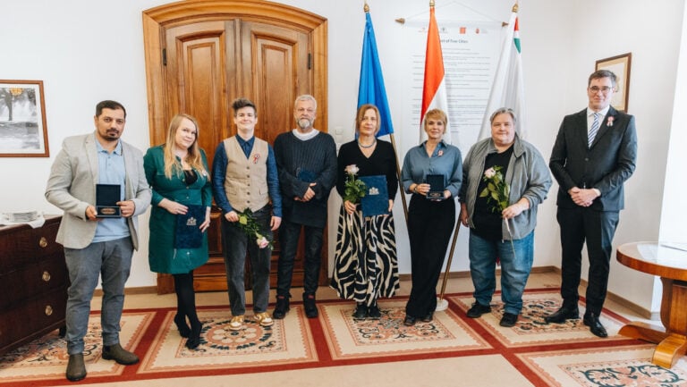 Csengery-díjak átadása a Budapesti Városházán
