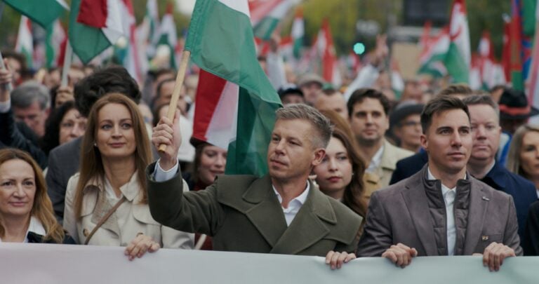 Magyar Péter a Tavaszi szél - Az ébredés c. dokumentumfilmben