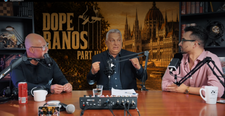 Orbán Viktor utolsó interjúja 2026. 05. 08-án, Dopeman vendégeként