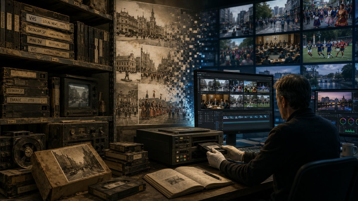 Ki menti meg a helyi tévék értékes archívumát? Illusztráció