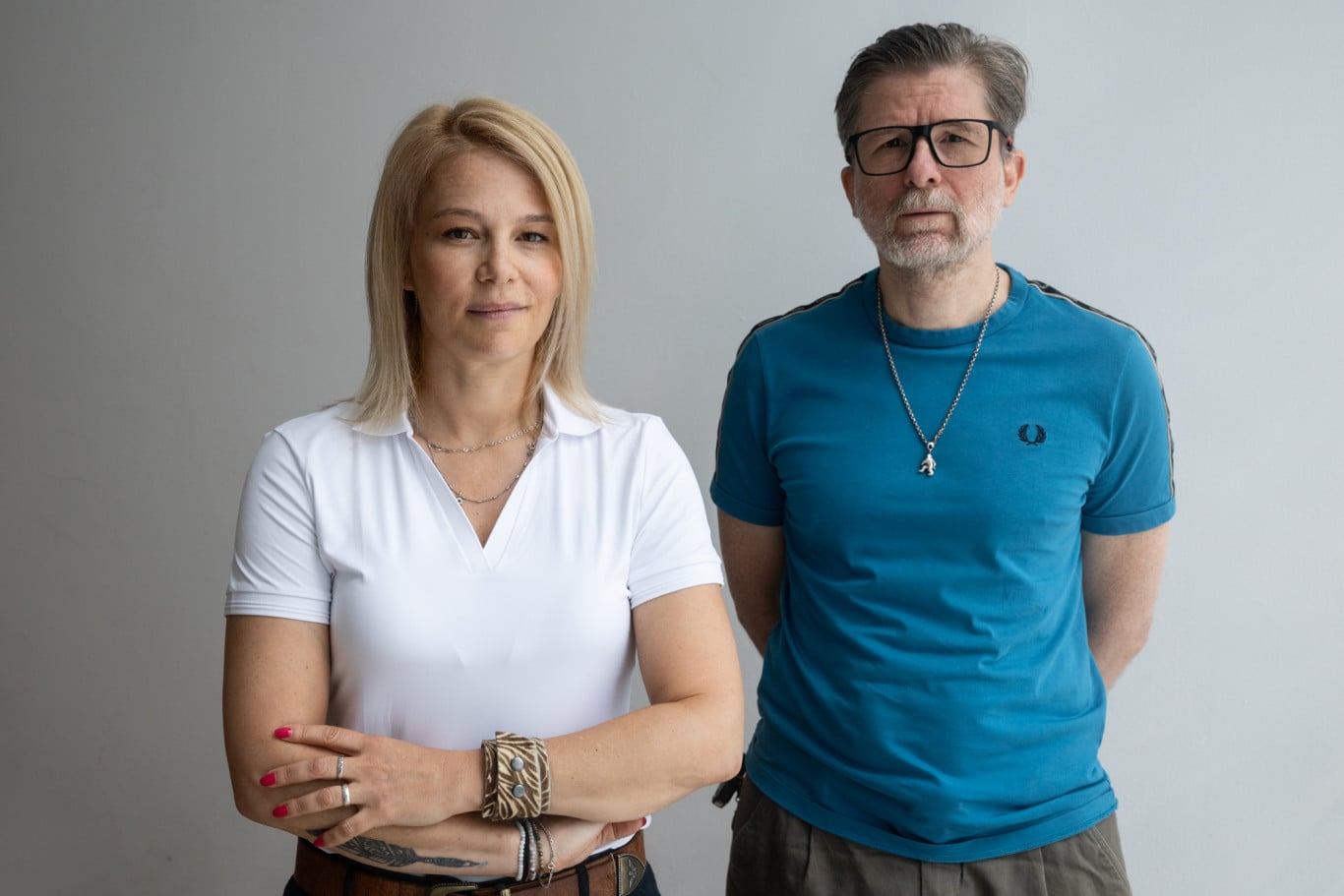 Munk Veronika és Uj Péter, a 444 új és a 444 eddigi főszerkesztője