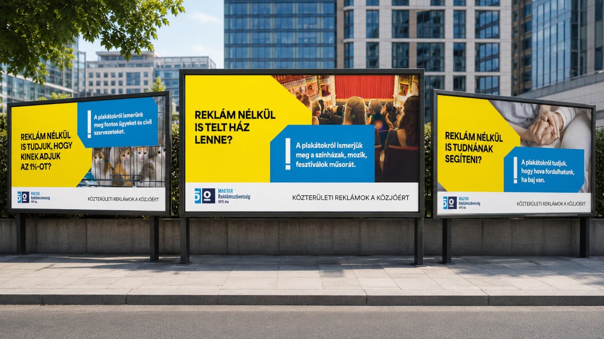 Nem engednék vissza a politikai plakátokat – kampánnyal reagált a reklámszakma a közterületi szigorításra