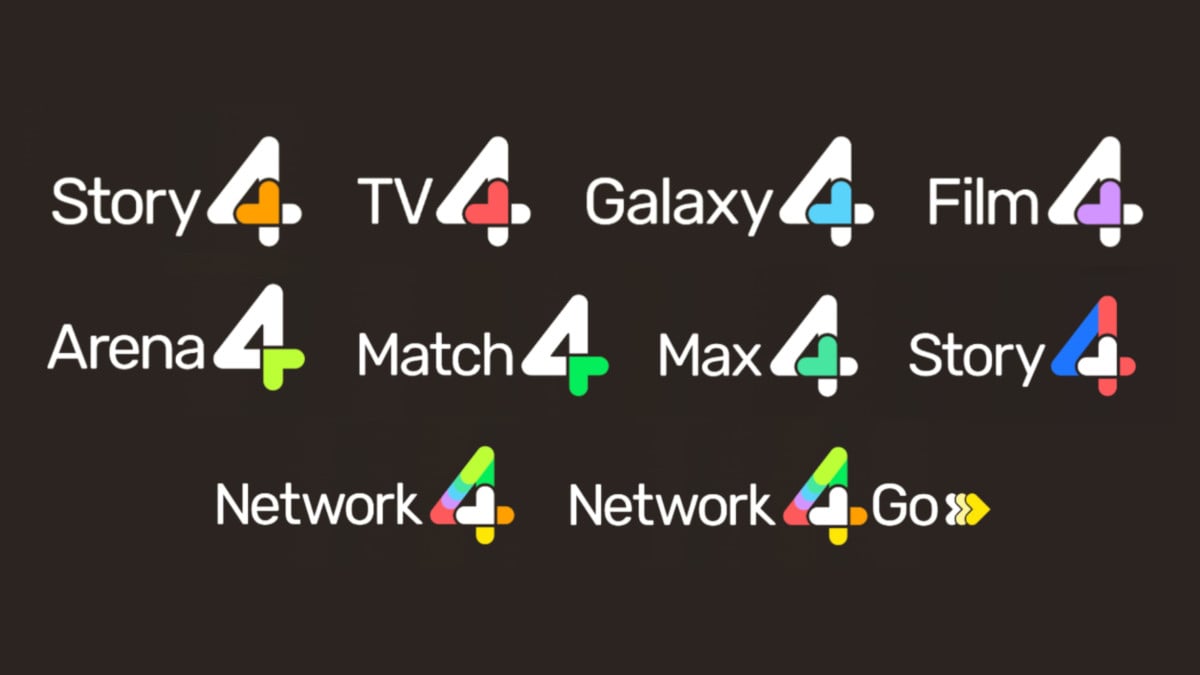 Network4 branding logók